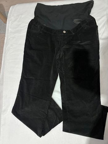 Pantalon maternité velours