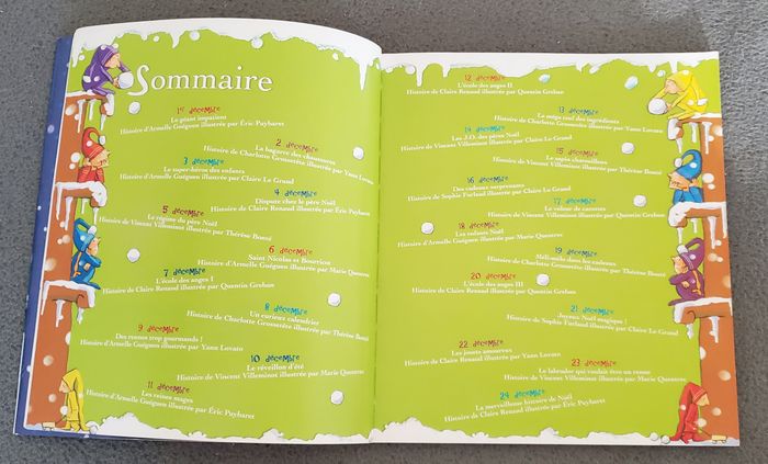 Livre "24 belles histoires pour attendre Noël" - photo numéro 3