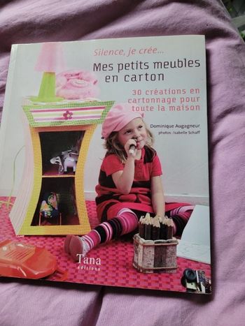 Silence je cree mes petits meubles en carton