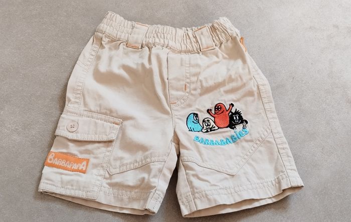 Short garçon Barbapapa 6 mois