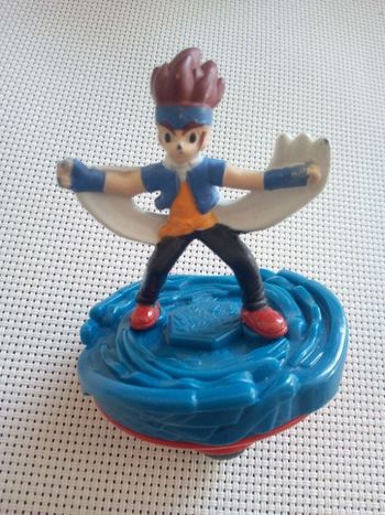 toupie bonhomme bleu * prix 2e * kiki60230