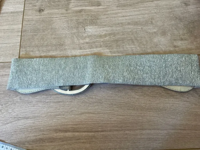 Ceinture élastique argenté - photo numéro 3