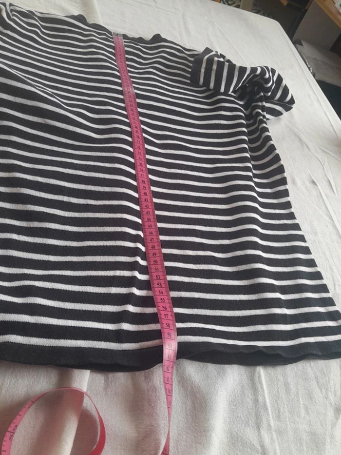 Petit pull marinière col V coton Lauren Ralph Lauren - photo numéro 9