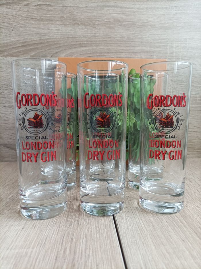 Lot 6 verres Gordon's - photo numéro 2