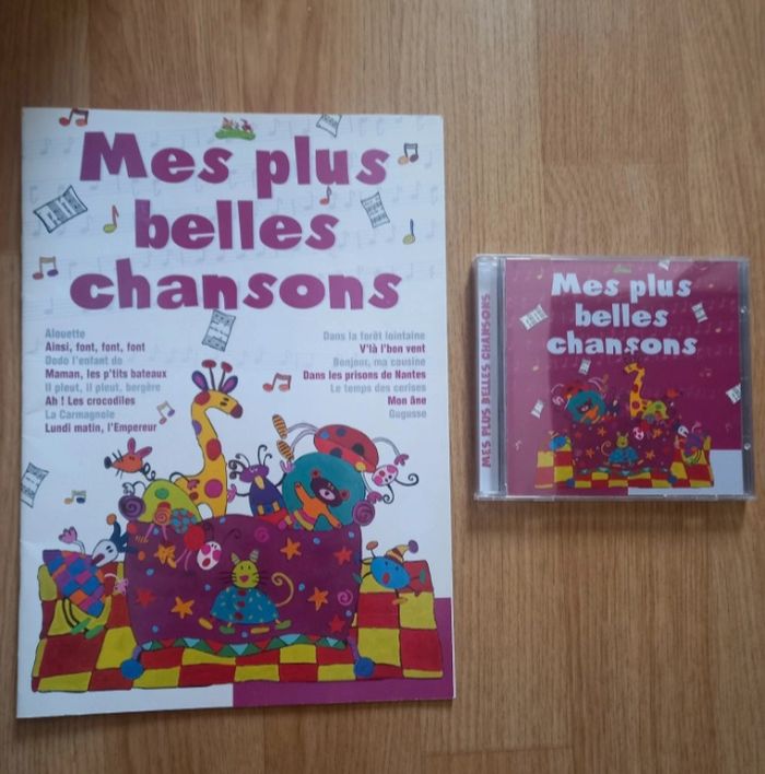 CD et sont livre de chansons - photo numéro 4