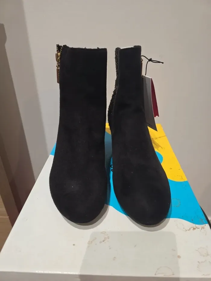 Boots chocolate Schubert taille 37 - photo numéro 3