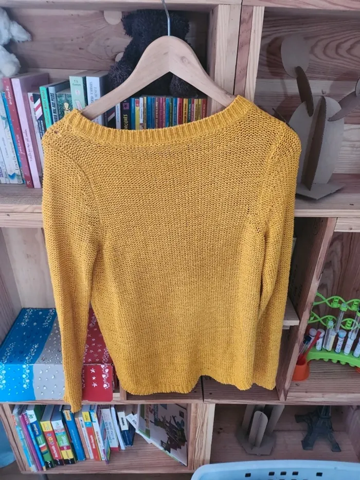 Pull coton fille - photo numéro 2