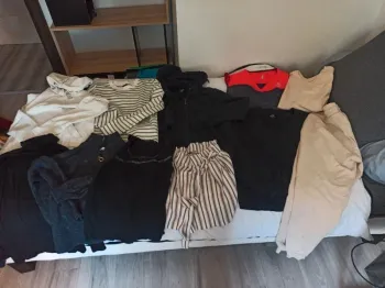 Lot de 11 vêtements femme taille M (lot 12)