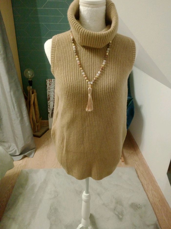 Pull sans manches