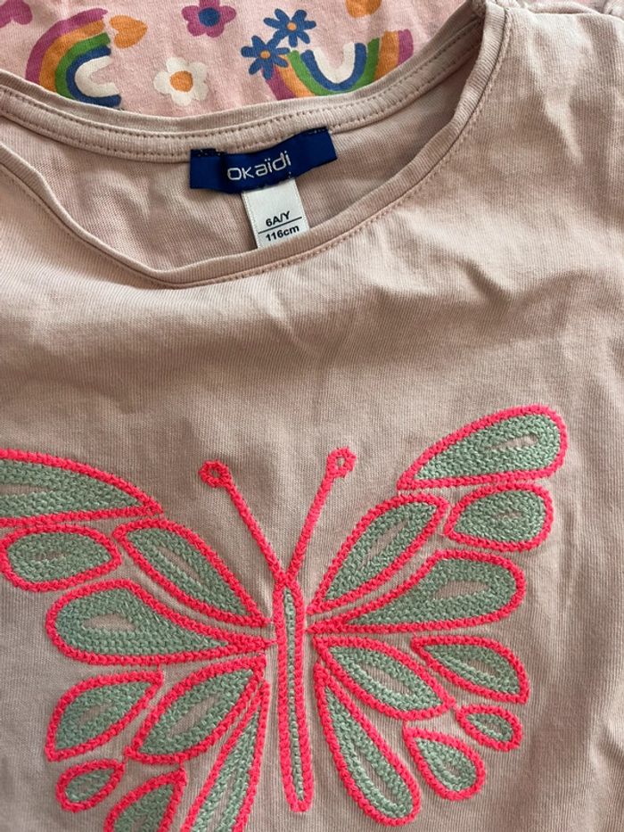 Lot 8 tee shirt fille - photo numéro 6