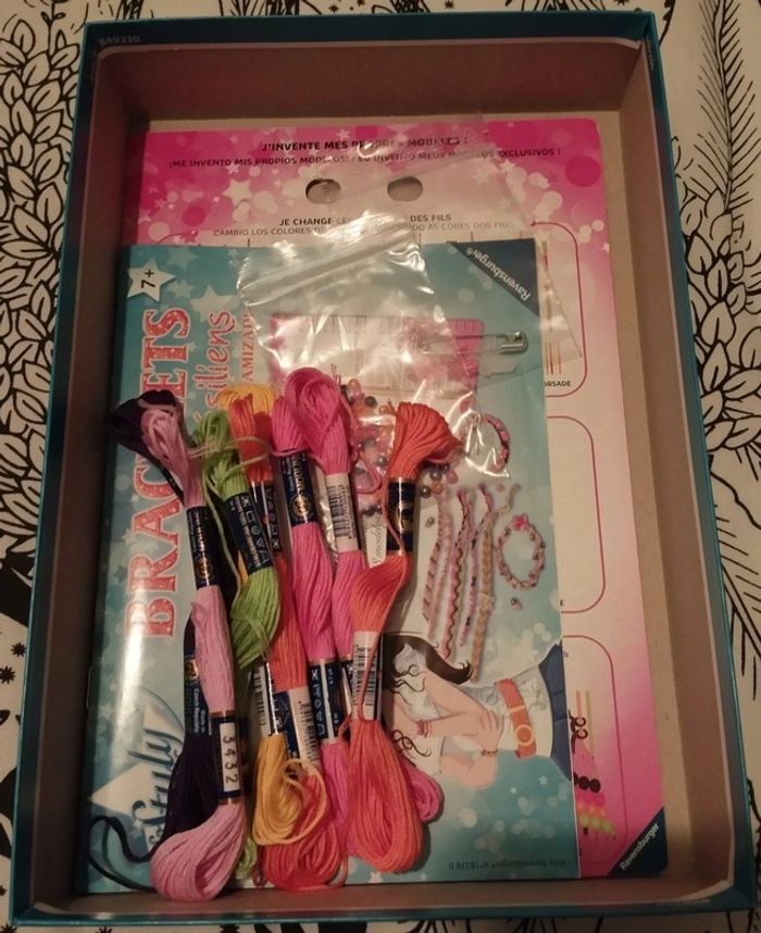 Kit pour réaliser des bracelets brésiliens - photo numéro 2