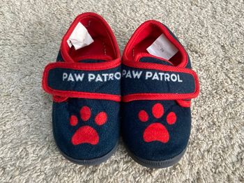 Chaussons Pat Patrouille bleus marine 