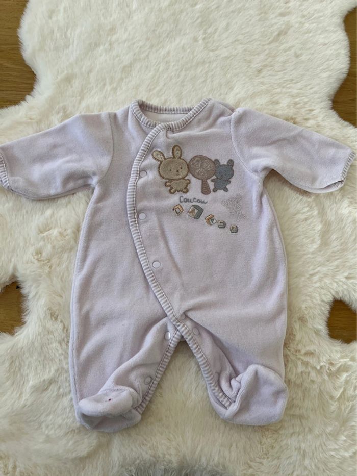 Lot de 2 pyjamas velour - photo numéro 5