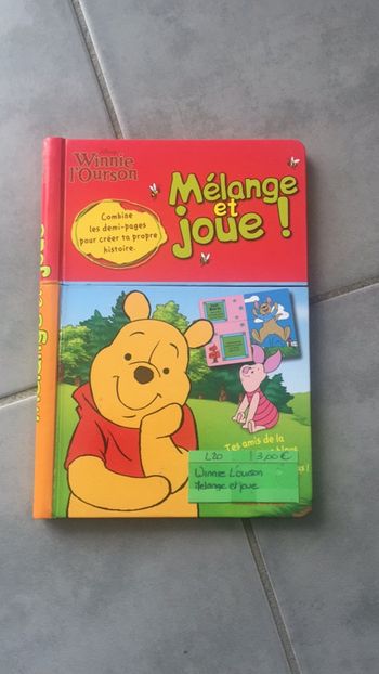 Livre Mélange et joue Winnie