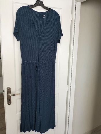 Robe bleue longue taille L (42/44)