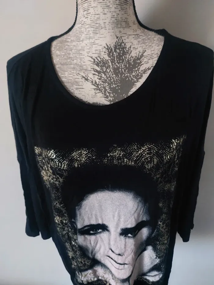 T-shirt long fantaisie - photo numéro 4