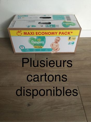 104 couches Pampers harmonie taille 2