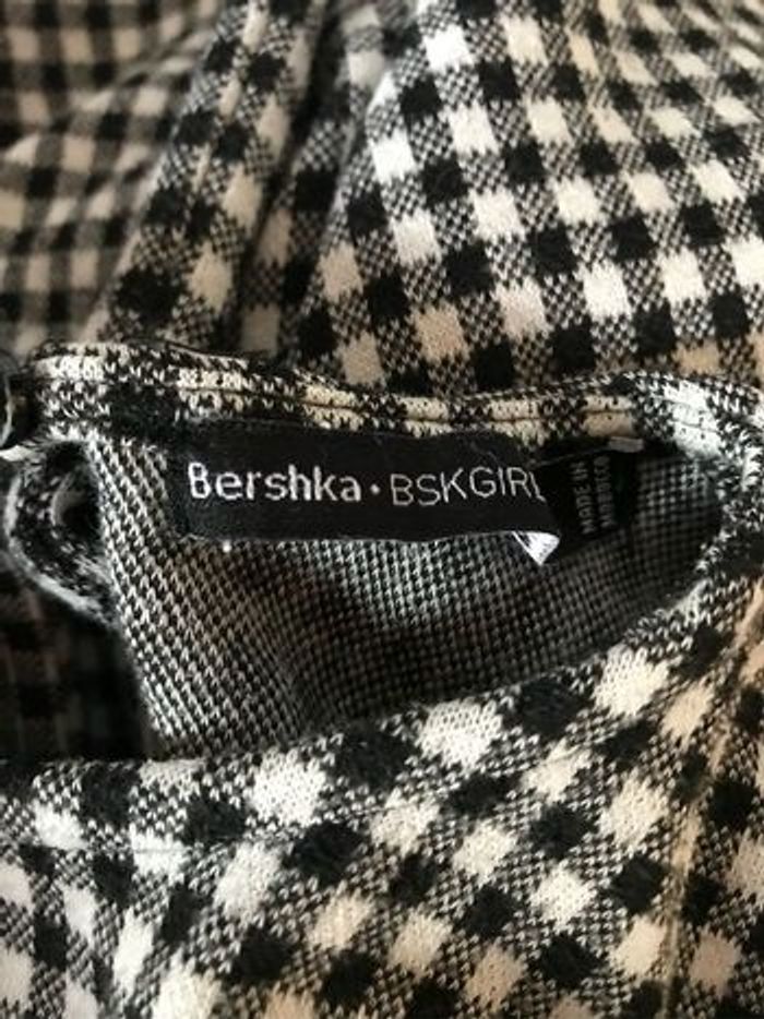 Combi short gros jersey Vichy XS Bershka - photo numéro 6