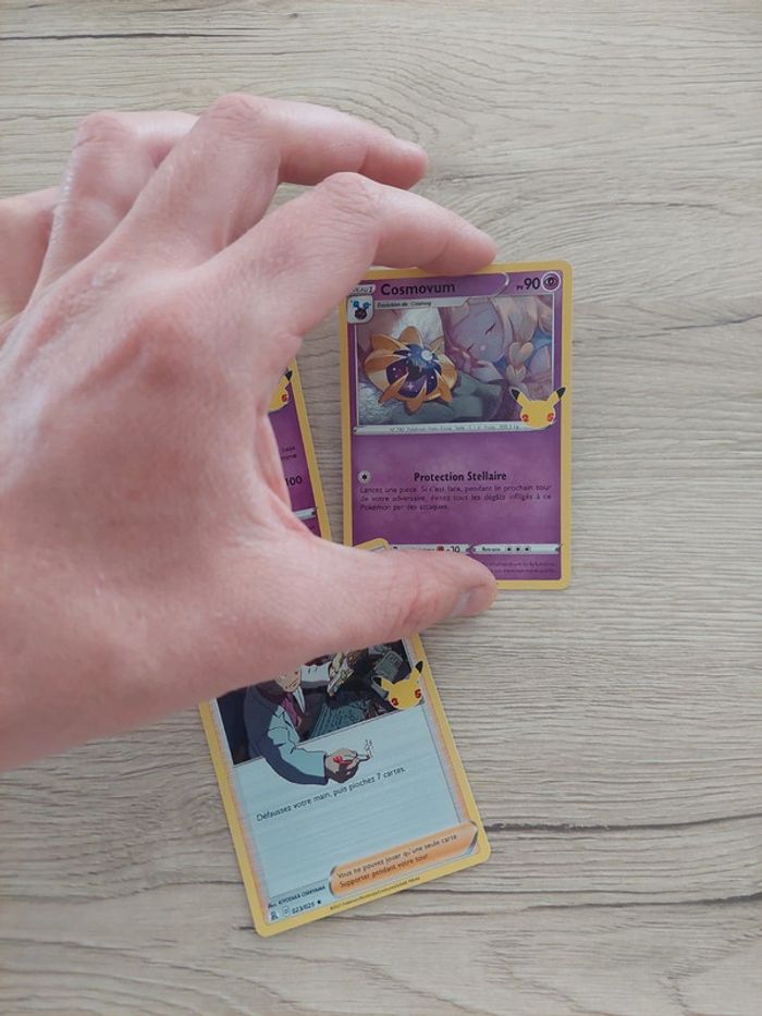 Lot de 3 cartes holo célébration 25 ans pokemon - photo numéro 4