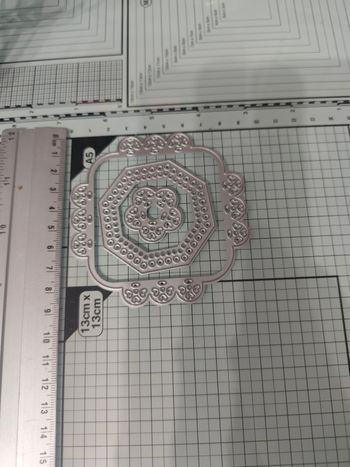 Lot dies matrice de découpe découpe scrapbooking forme carré décoré