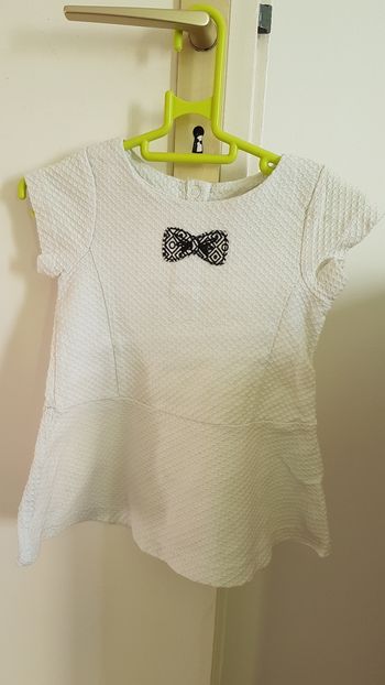 Robe blanche 6 mois