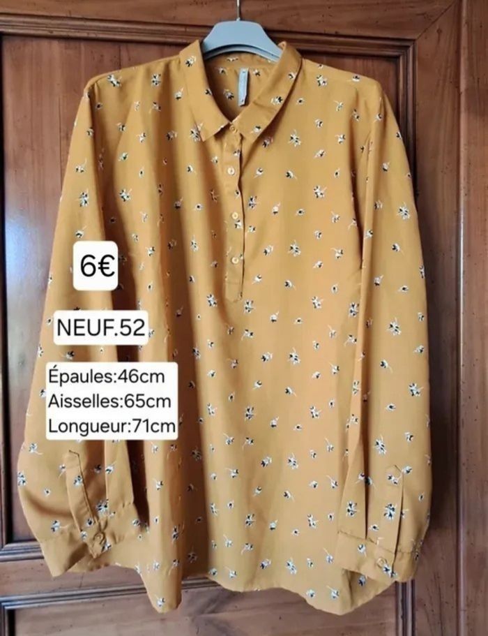 Chemise NEUVE pour femme taille 52 - photo numéro 1