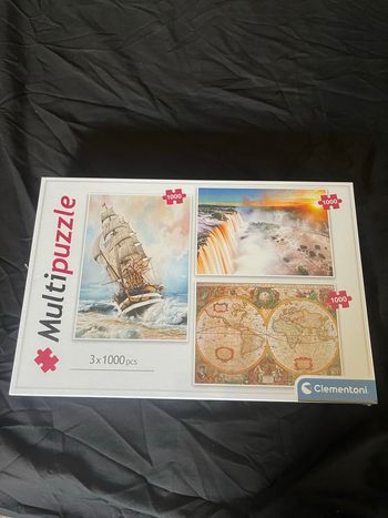 🧩 Puzzle Clementoni 3 x 1000 pièces – Aventure & Voyage  
