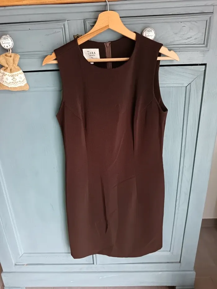 Robe tara jarmon chocolat