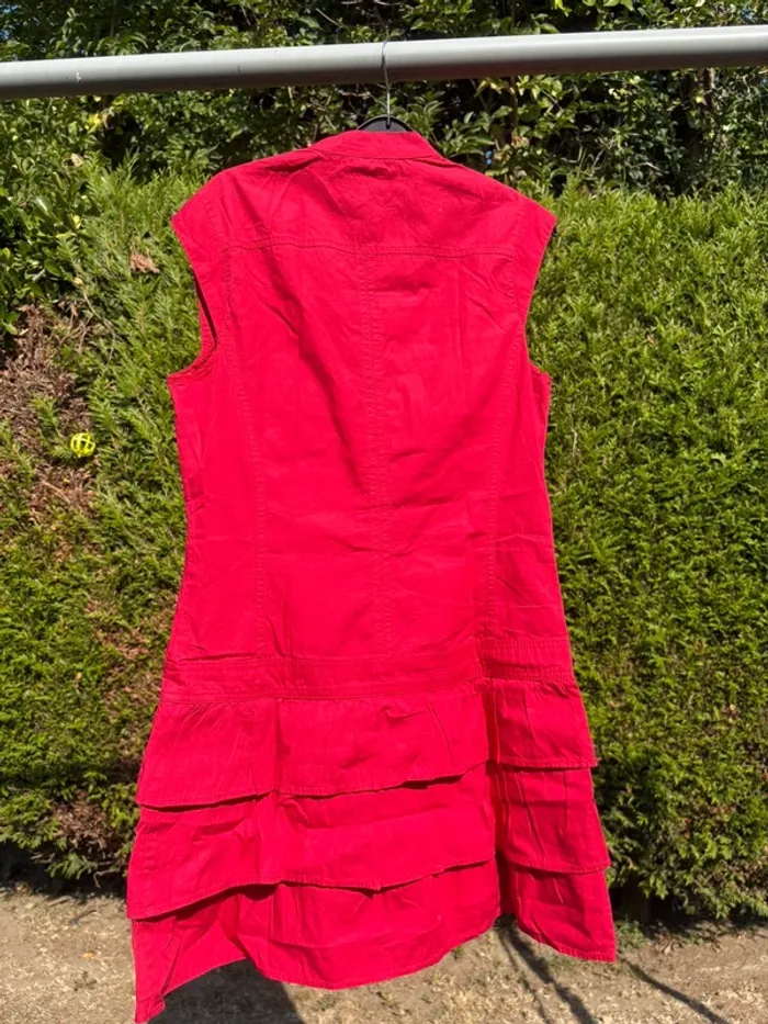 Robe rouge légère – Marque In Extenso - photo numéro 2