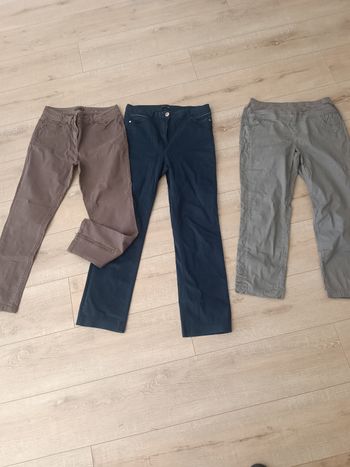 Lot pantalons et pantacourt 