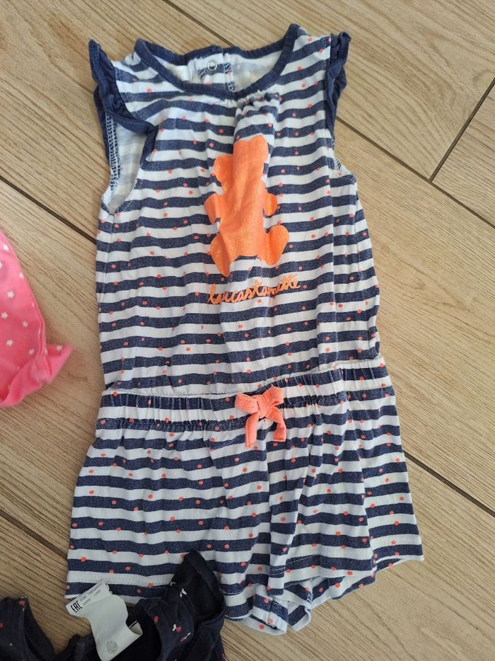 Lot combi-shorts été 18 mois fille - photo numéro 4