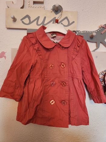 Trench bébé fille taille 12 mois 74cm