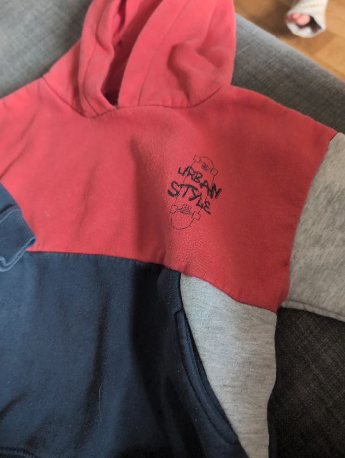 Sweat à capuche Verbaudet taille 3 ans - photo numéro 2
