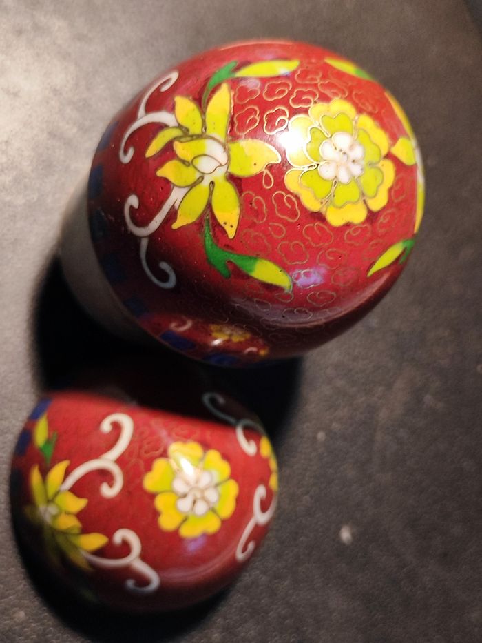 Œuf de collection chinoise closonet - photo numéro 5
