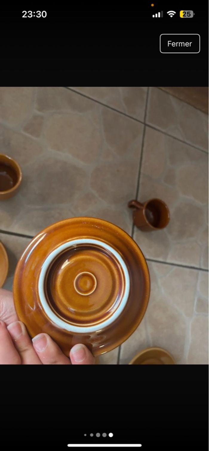 Services de9 tasse avec les sous tasse - photo numéro 8