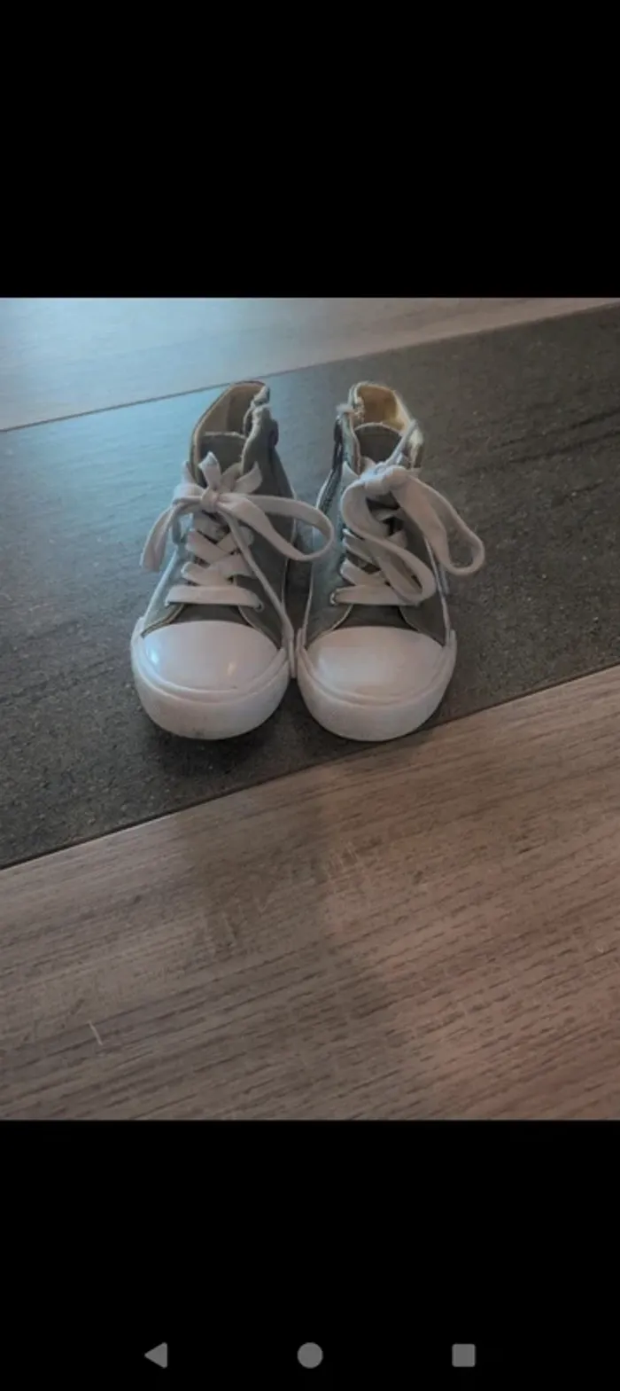 Chaussures en toile chaussures montantes - photo numéro 2