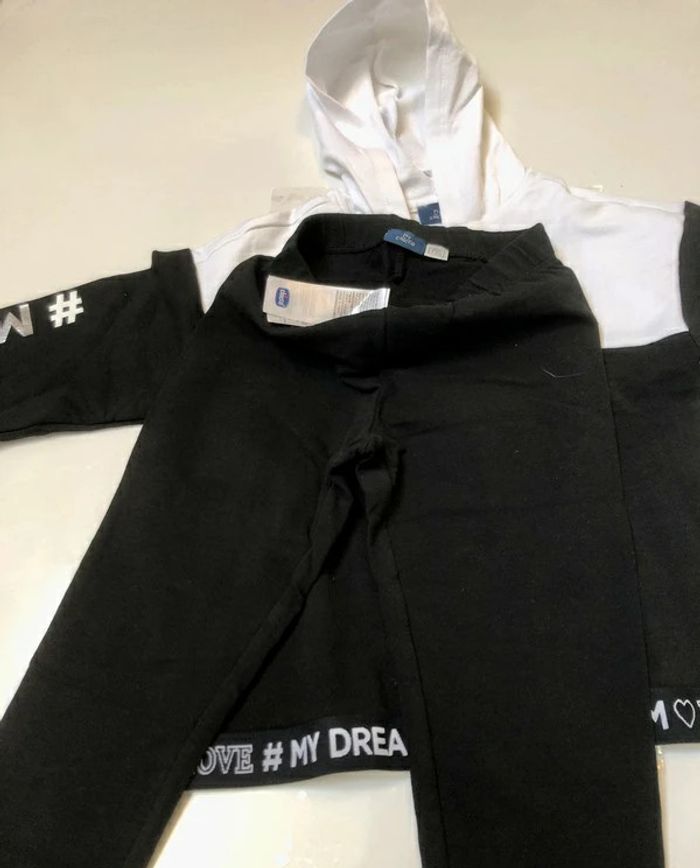 Combishort Chicco (Pantalon + Veste capuche zippée) 8 ans NЕUF (prix Amazo: 66eur) - photo numéro 4