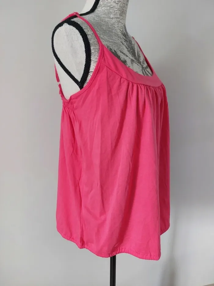 Haut à bretelles Fushia - photo numéro 3