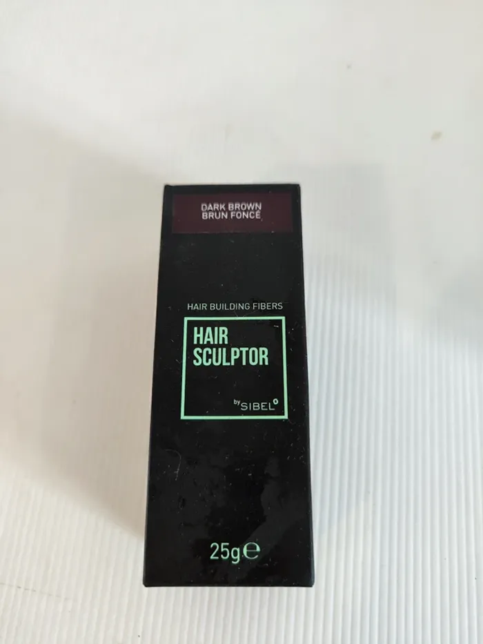 Hair building fibers, hair sculptor by Sibel brun foncé 25G valeur 20€