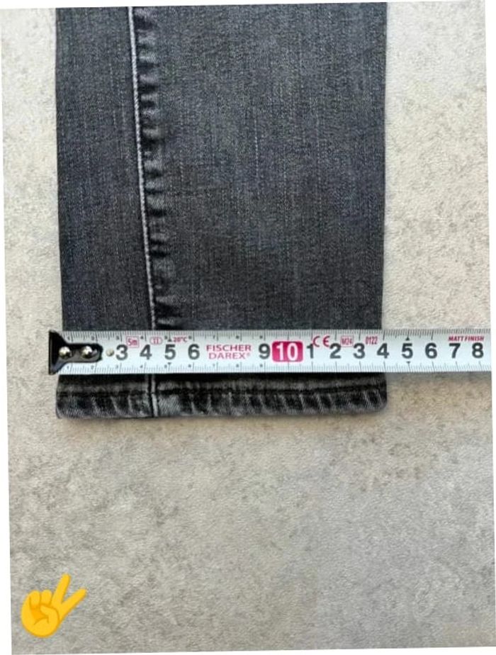 Jeans Levi's 724 W24 FR34 coupe skinny noir Femme Women pan593b - photo numéro 6