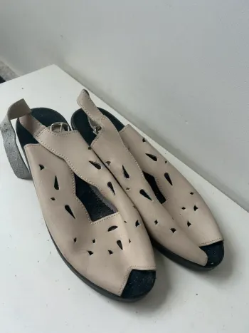 Sandalettes femme 39 beige