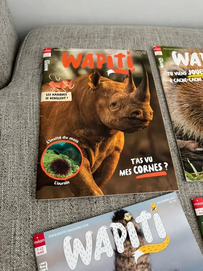 Lot 6 magasines wapiti - photo numéro 2