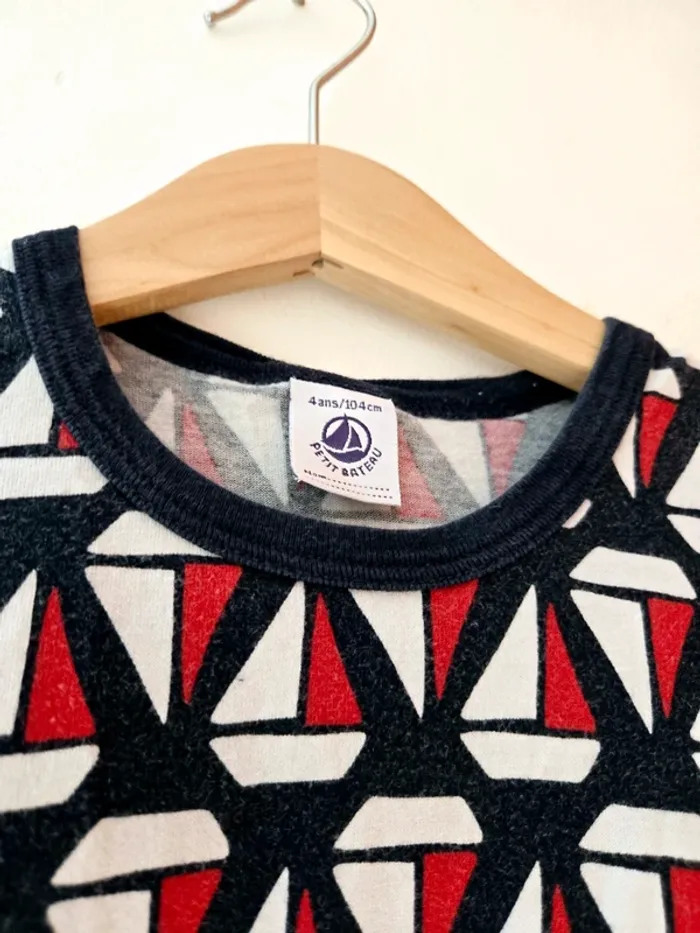 T-shirt mc Petit Bateau - photo numéro 3