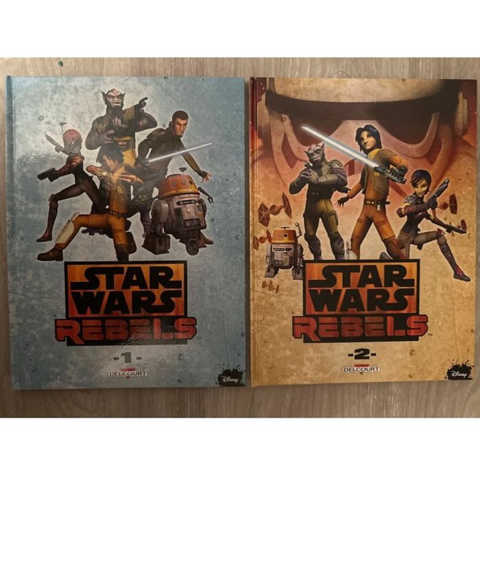 BD Star Wars 1 et 2