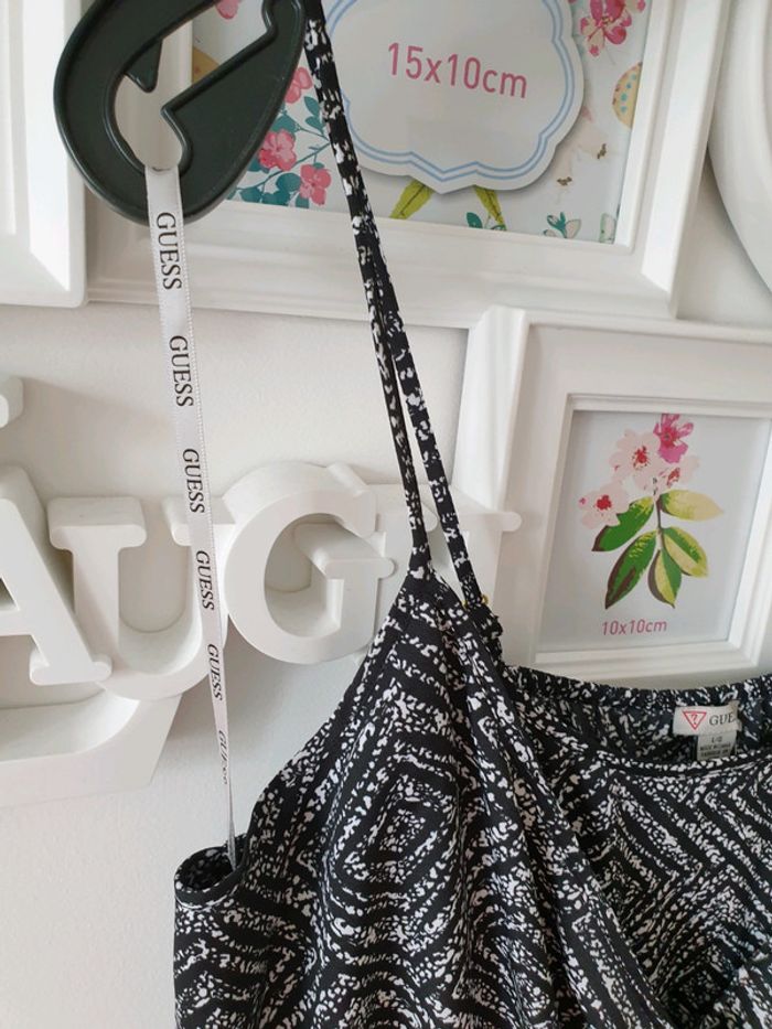 PROMO🌞Robe longue Guess bretelles réglables et fente sur l'avant - photo numéro 2