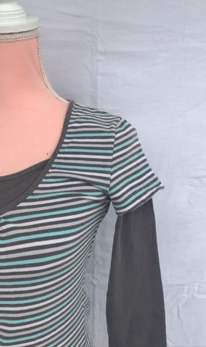 Tee shirt manche longue 14 ans - photo numéro 5
