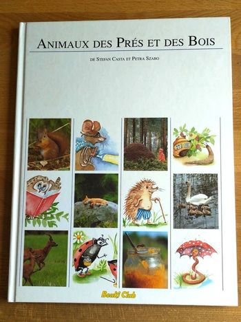 Livre enfant Animaux des prés et des bois