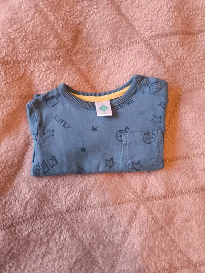 T-shirt manches longues tex baby