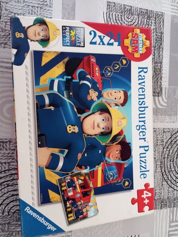 2 puzzles Sam le pompier