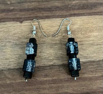 Boucles d'Oreilles Carrées